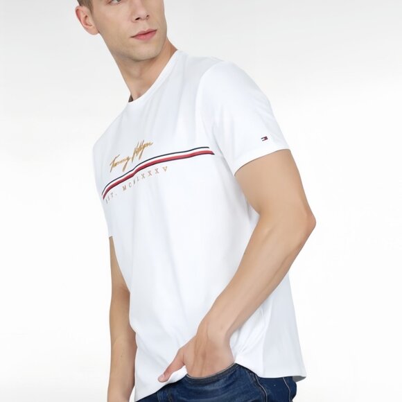 XS S M L XL XXL Tommy Hilfiger 78J4581 110 Tee T shirt NWT - Picture 2 of 8